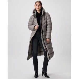 Responsible Down Belted Puffer Maxi Coat (Worn in photo only)